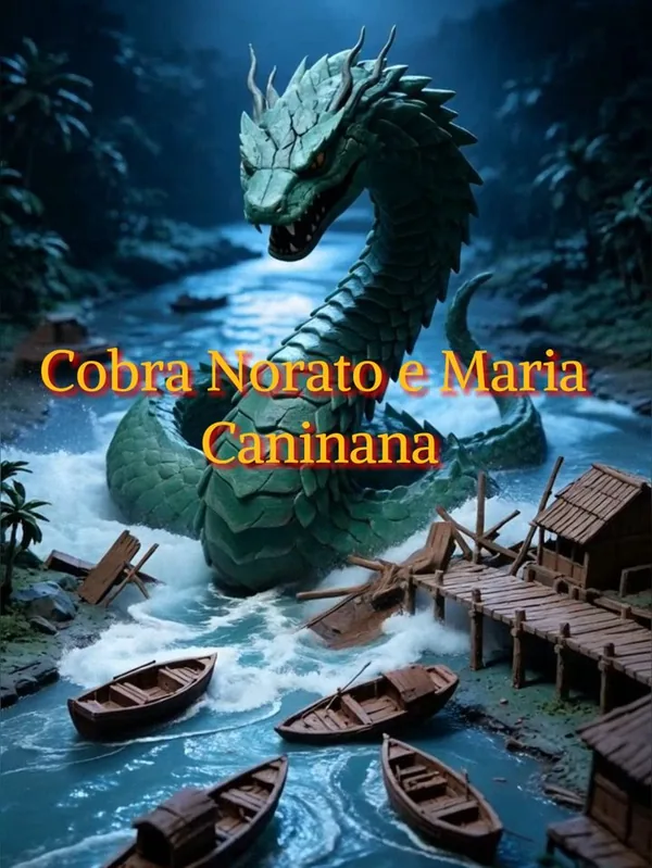 Key art for The Legend of the Twin Serpents of the Amazon